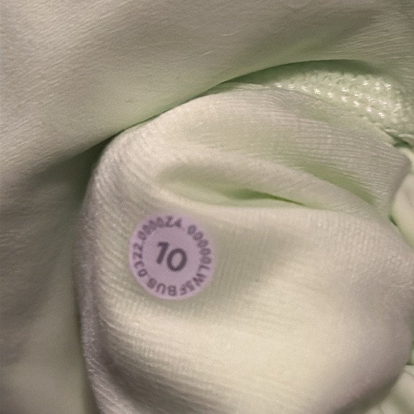 NWT Nulu Buttery Soft Feel Lululemon Align HR Legging 25” SZ 10 Lined Lime - Picture 6 of 6